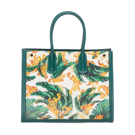 Tropical Green Fantasy Eco-Leather Bag