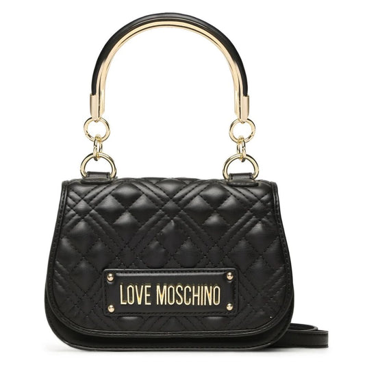 Quilted Faux Leather Chic Handbag