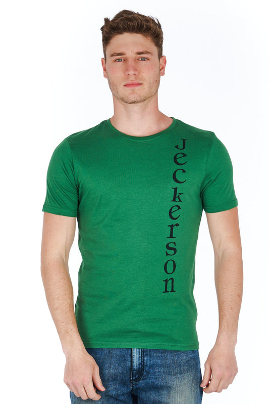 Slim Fit Jersey T-Shirt with Logo Print