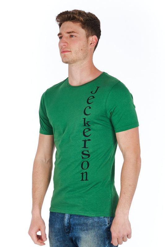 Slim Fit Jersey T-Shirt with Logo Print