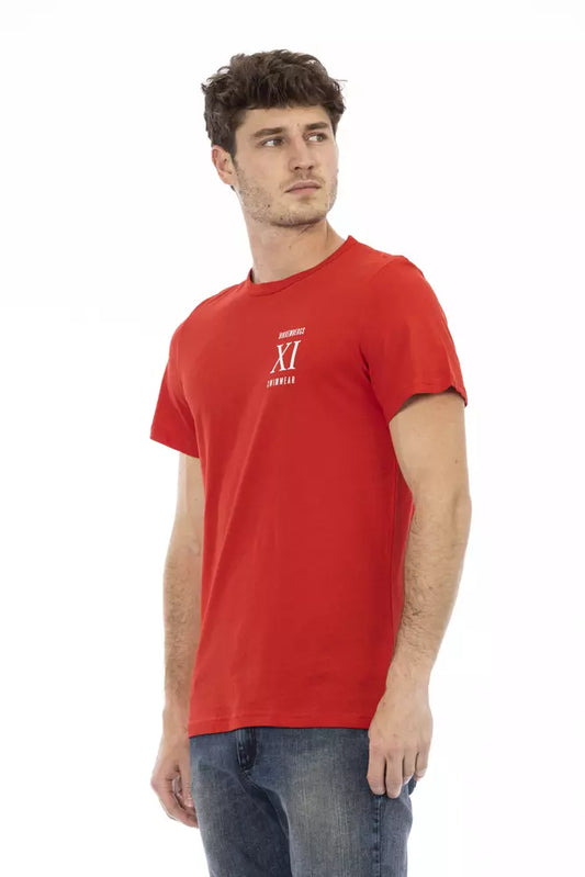 T-Shirt With Bold Front Print