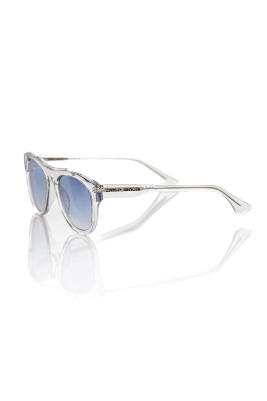 Chic Shaded Blue Lens Wayfarer Sunglasses