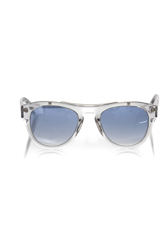 Chic Shaded Blue Lens Wayfarer Sunglasses