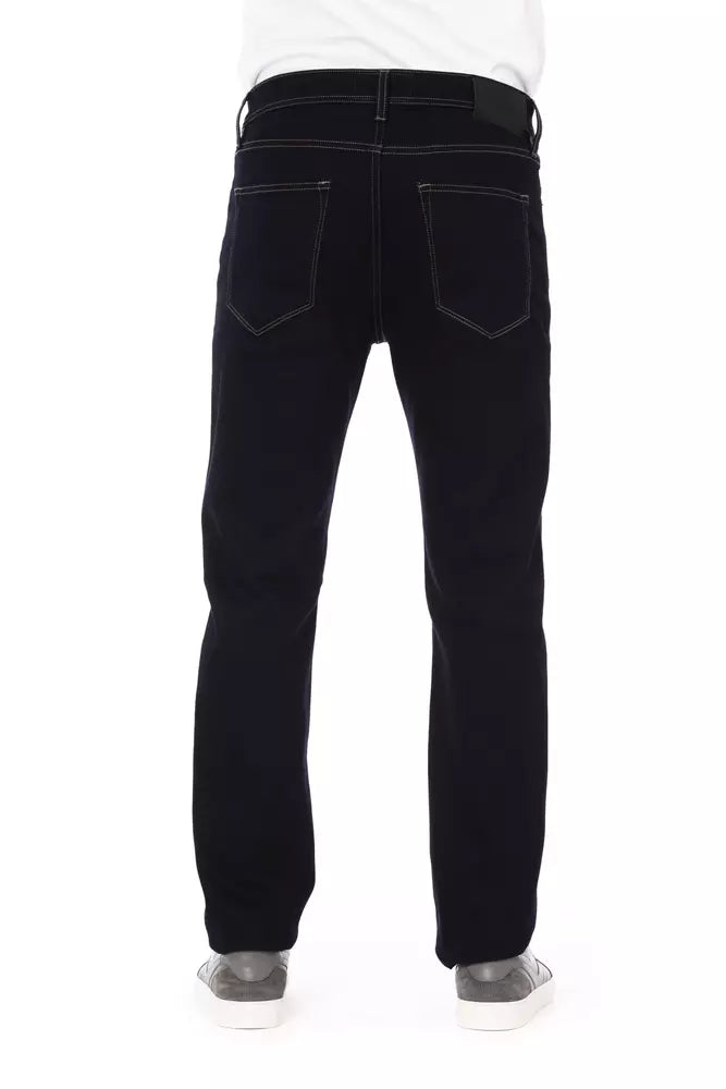 Trendy Contrast Stitch Regular Fit Men's Jeans