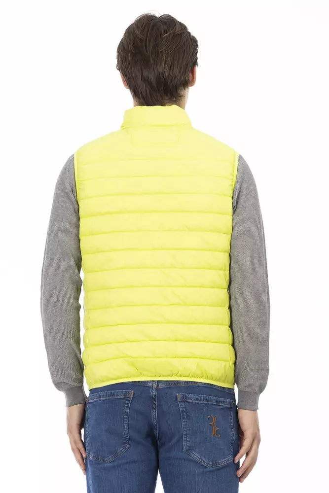 Sleeveless Yellow Down Jacket