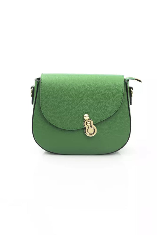 Swivel Flap Couture Shoulder Bag in Lush Green