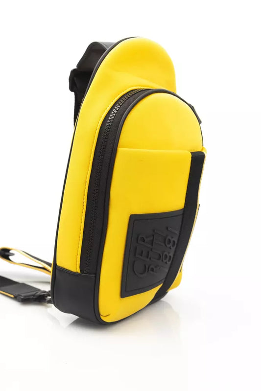 Sleek One Shoulder Yellow Backpack
