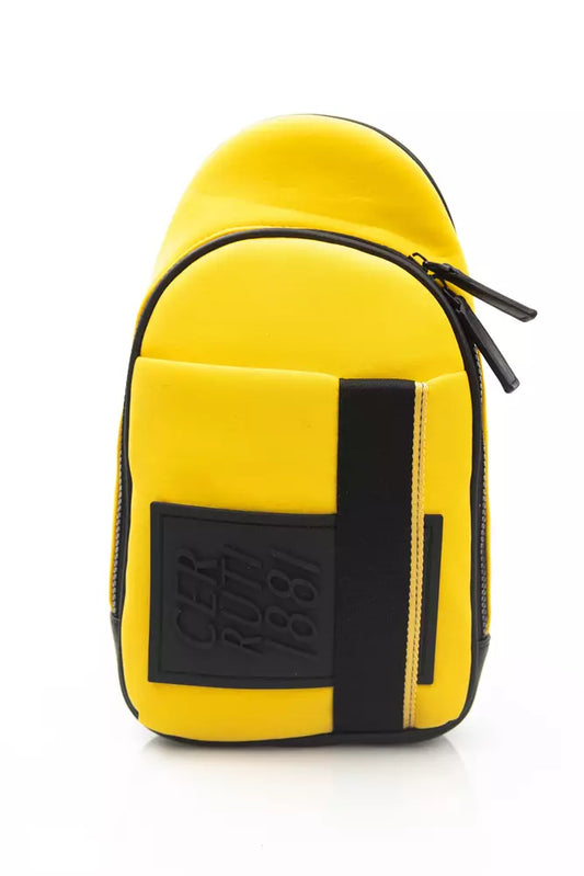 Sleek One Shoulder Yellow Backpack