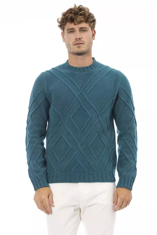 Teal Crewneck Luxe Sweater