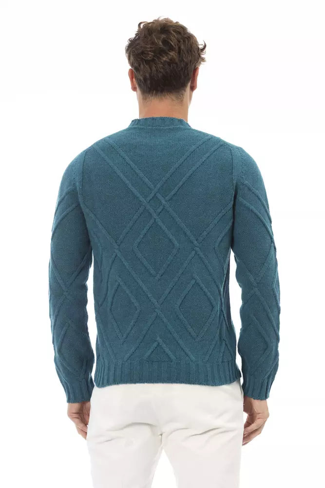 Teal Crewneck Luxe Sweater