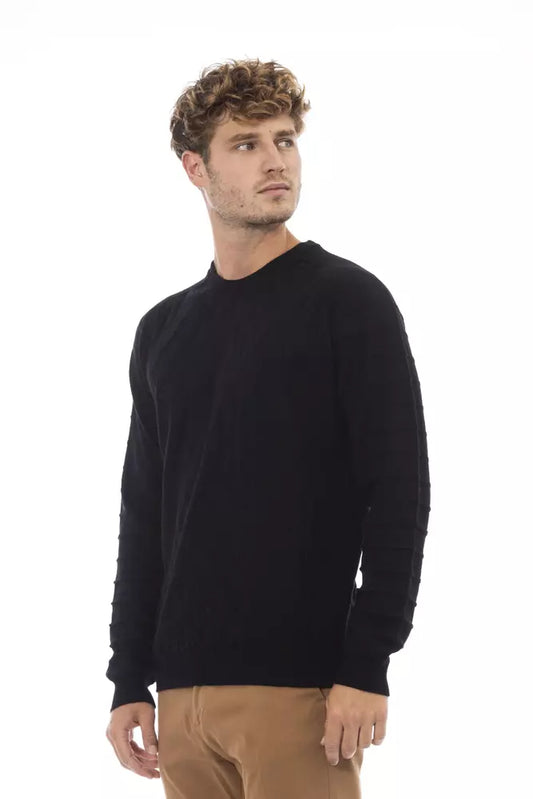 Black Viscose Sweater