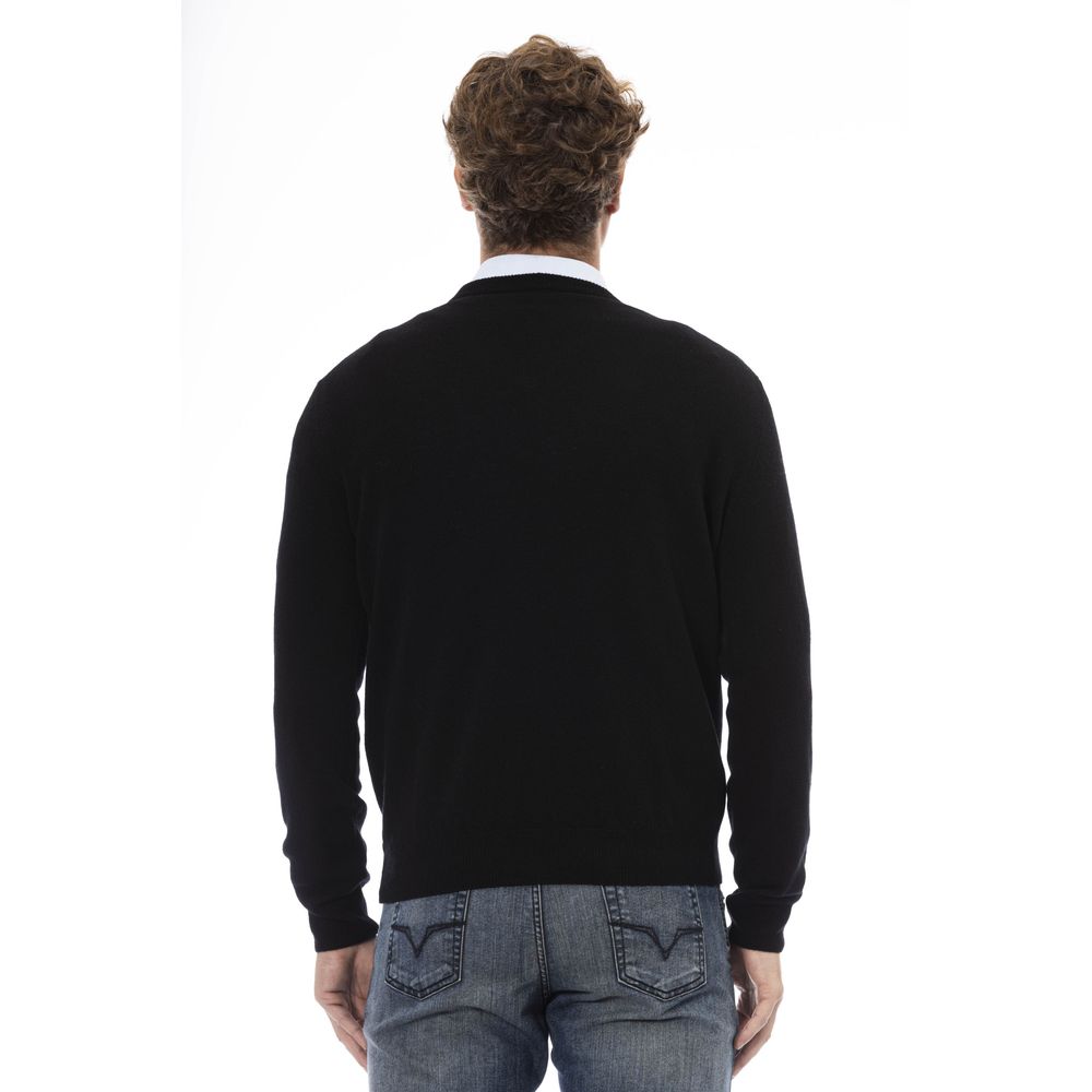 Elegant V-Neck Wool Sweater