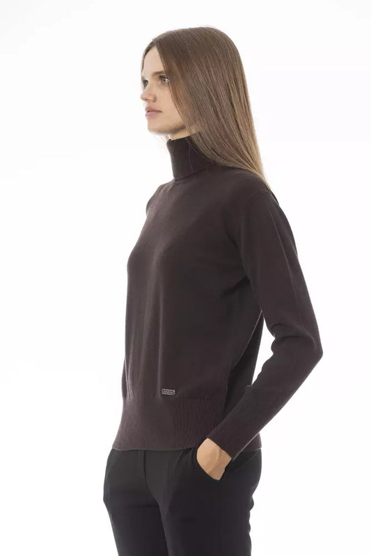 Elegant Wool-Cashmere Turtleneck Sweater