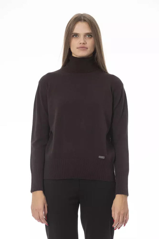 Elegant Wool-Cashmere Turtleneck Sweater