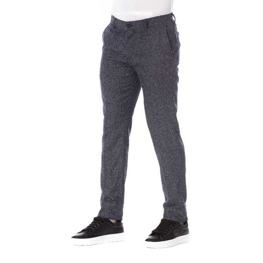 Sleek Black Designer Trousers