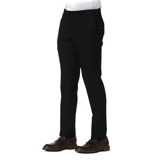Elegant Black Trousers for Distinguished Style