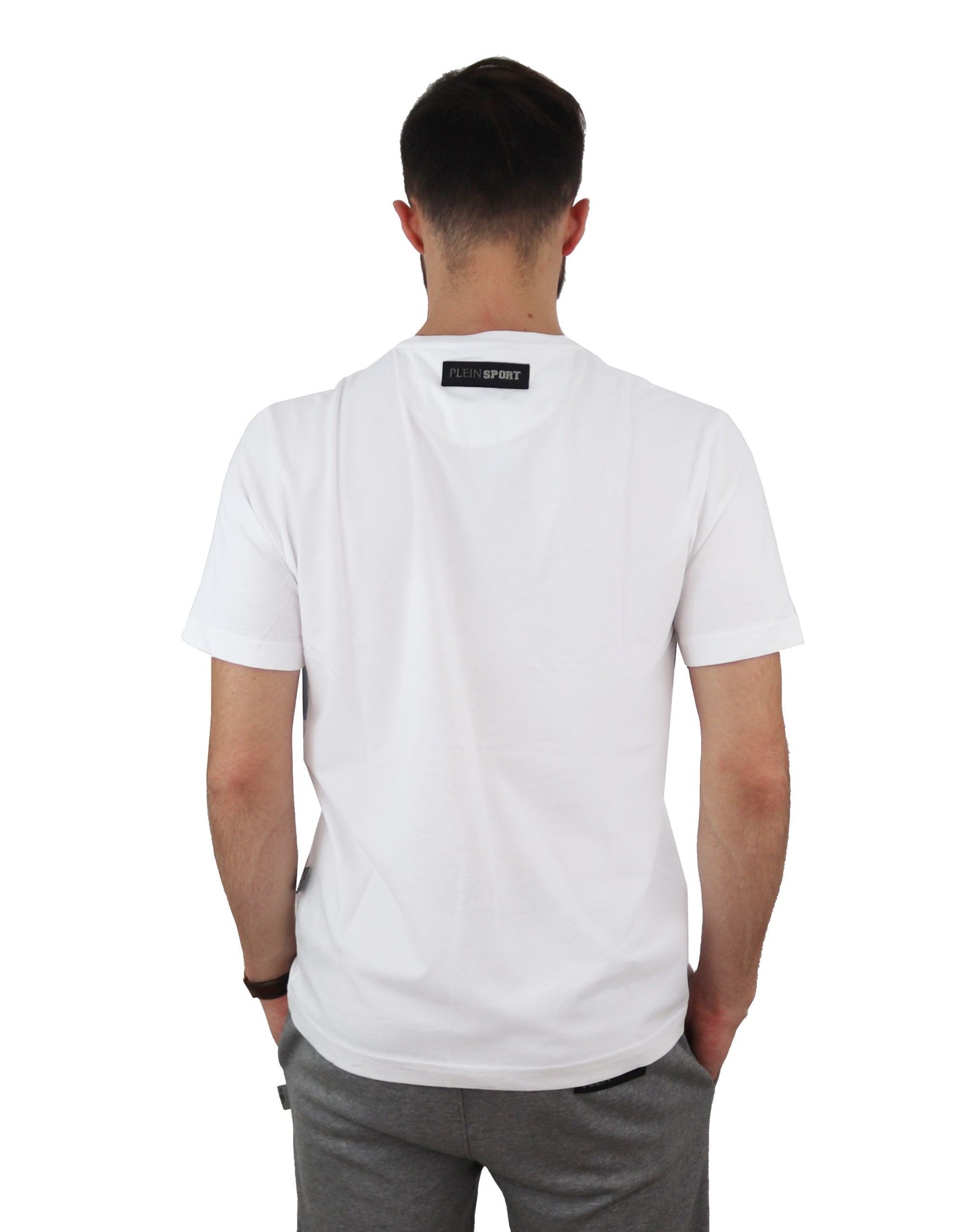 Embossed Logo Cotton Tee for Gents