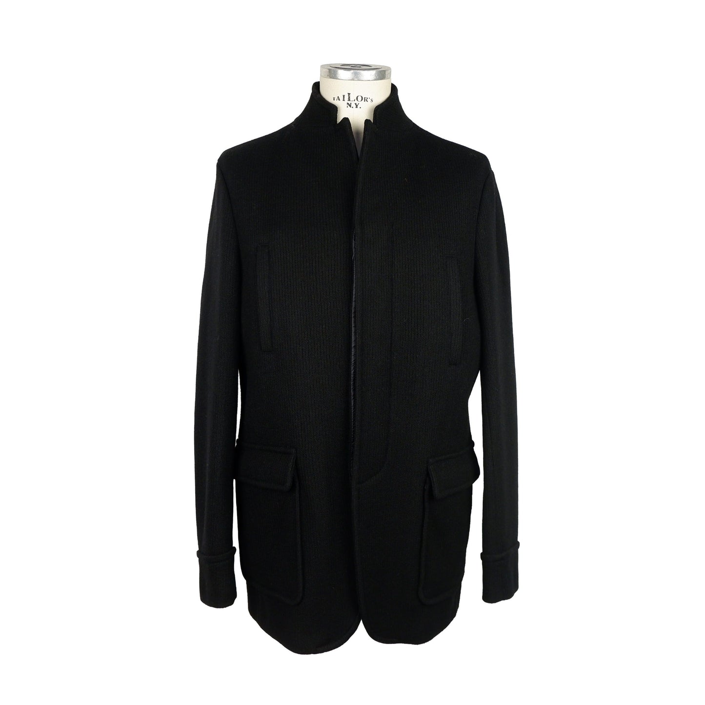 Elegant Wool-Blend Italian Men's Jacket