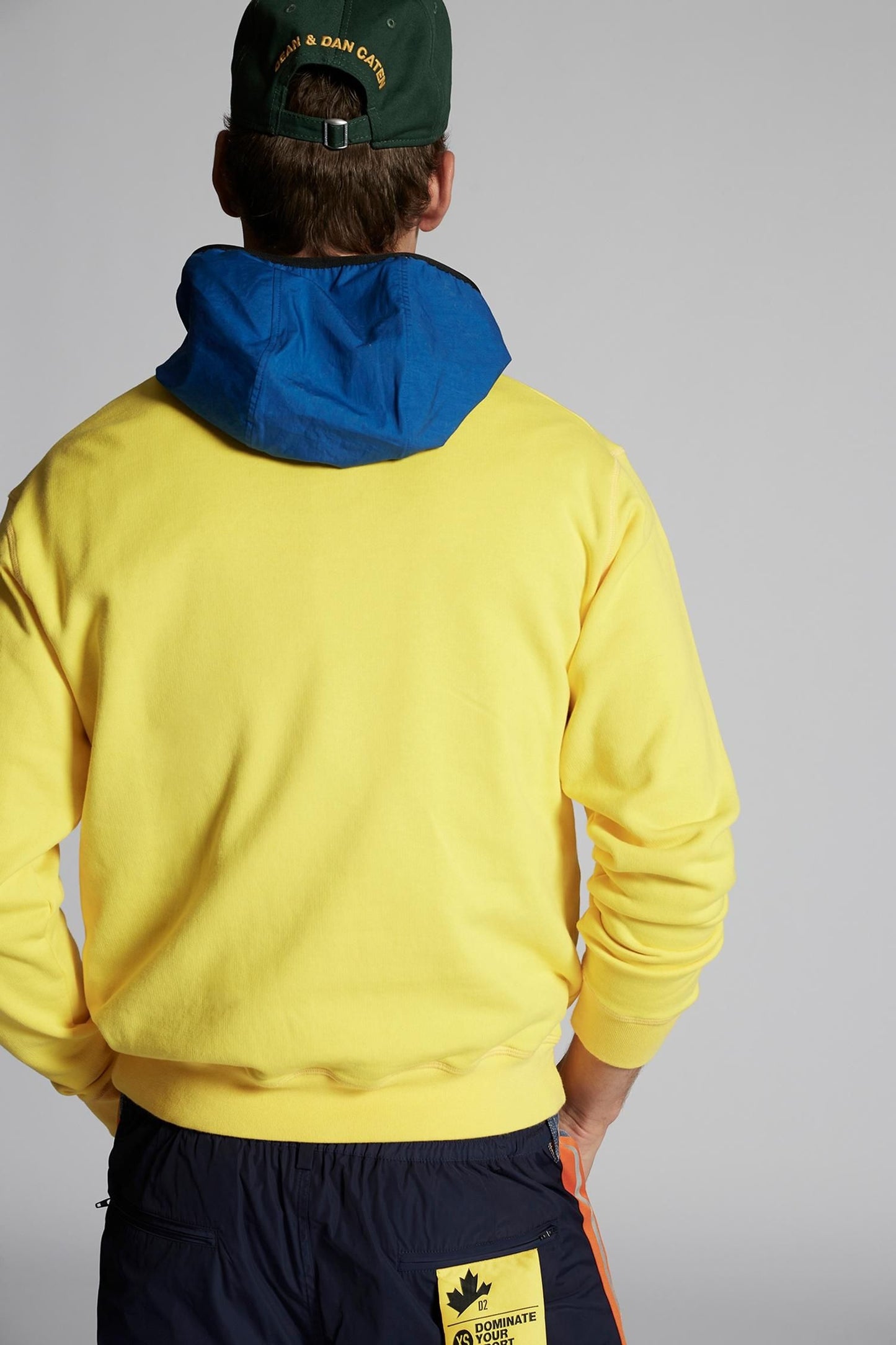 Iconic Yellow Cotton Sweatshirt