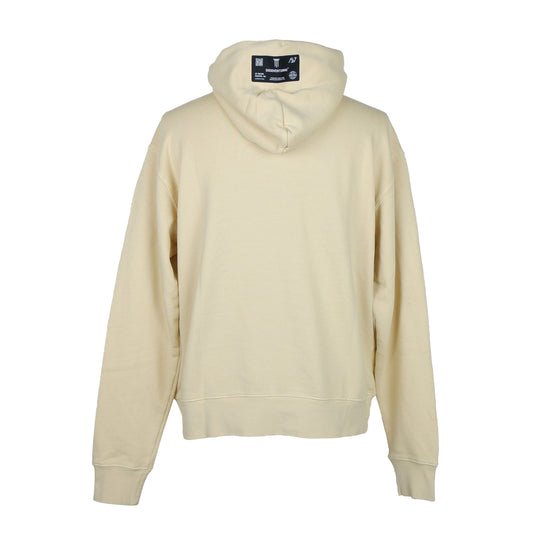Italian Hooded Cotton Sweatshirt - Beige