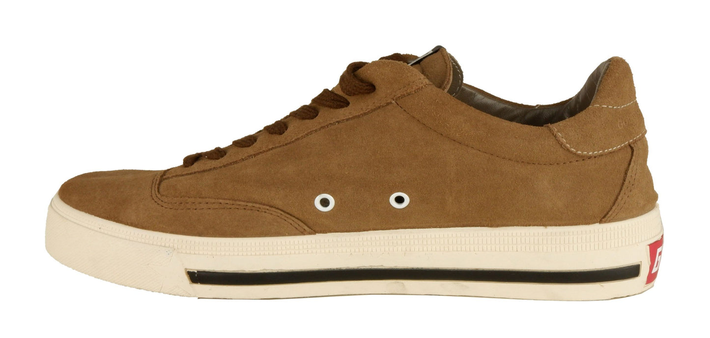 Exclusive Brown & White Vulcanized Sneakers