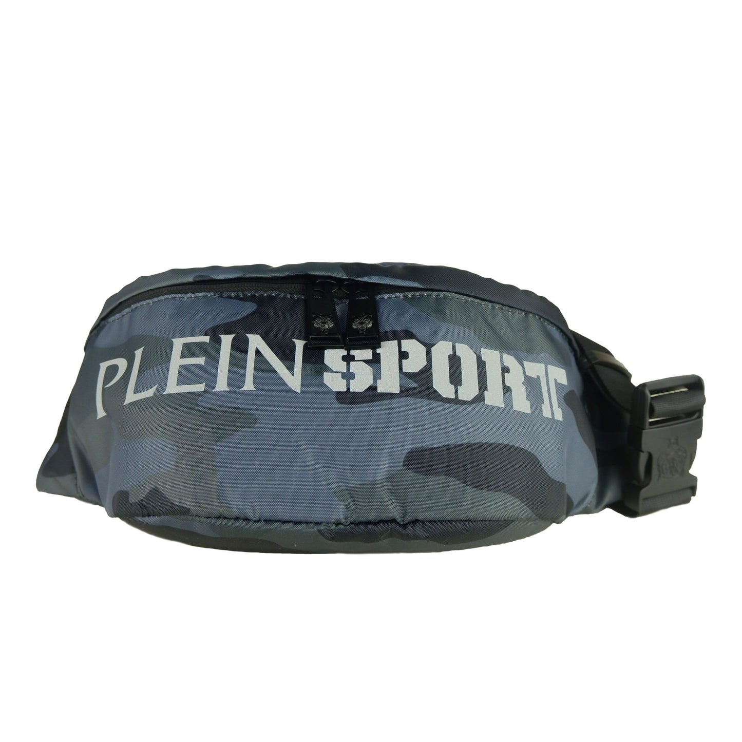 Stylish Camouflage Print Pouch with Logo