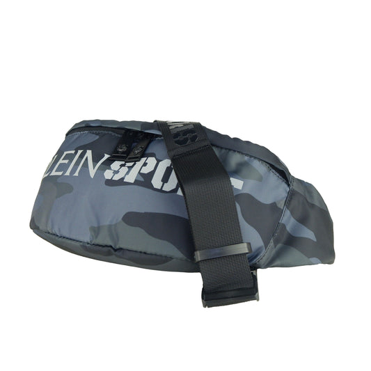 Stylish Camouflage Print Pouch with Logo
