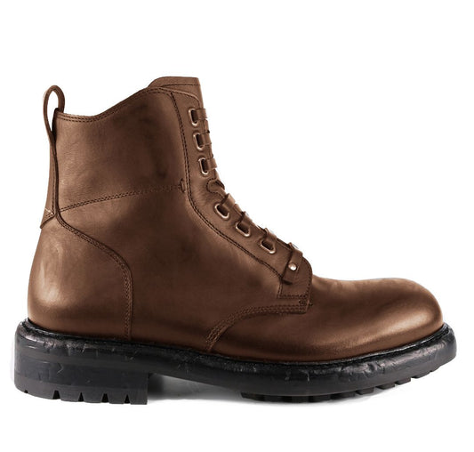 Brown Calfskin Men's Boot