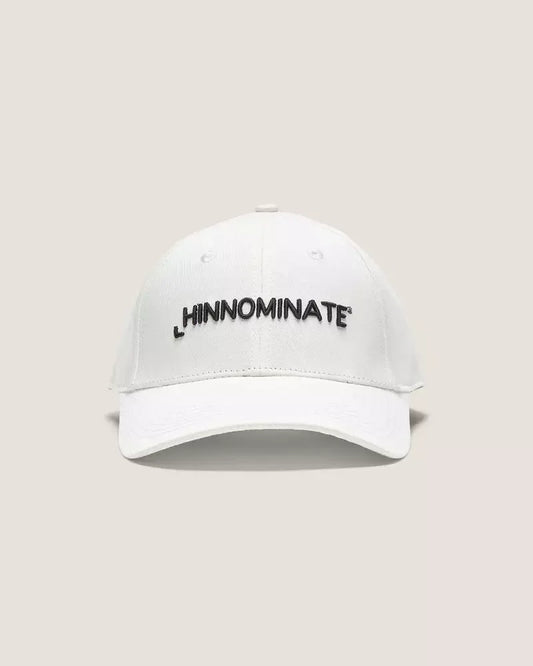 Chic Embroidered Logo Cotton Hat - Pristine White