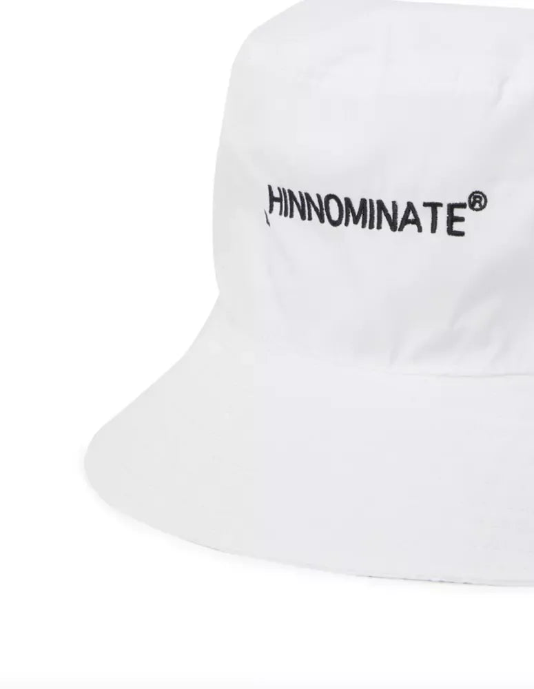 Elegant White Logo Hat - Casual Chic Accessory