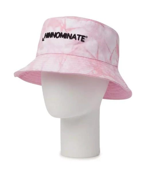 Exquisite Pink Cotton Hat with Logo Accent