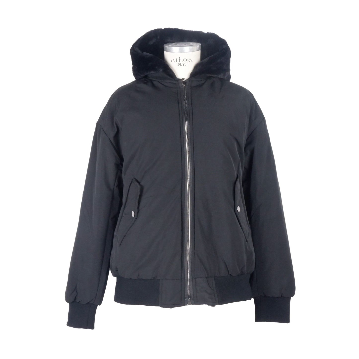 Chic Reversible Hooded Down Jacket