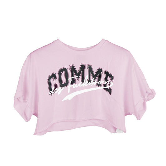 Bold Logo Cotton Undershirt Pink