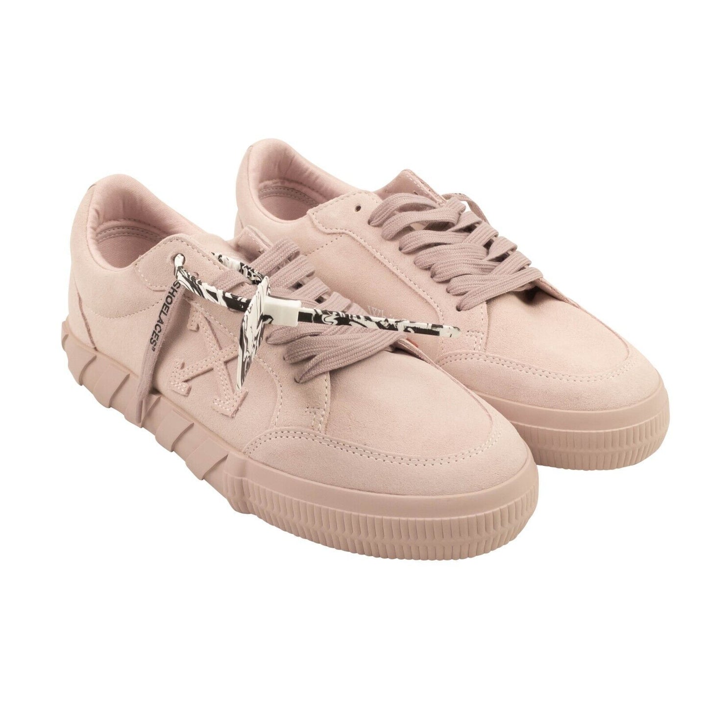 Chic Pink Suede Low Top Sneakers