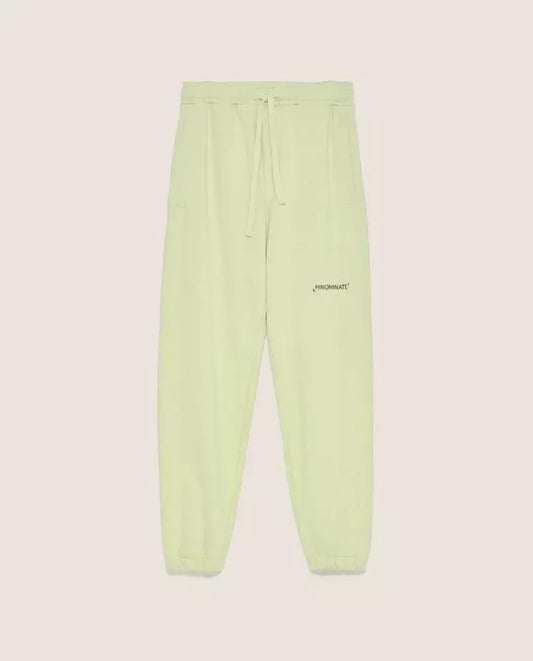 Pastel Green Cotton Sweatpants for Men