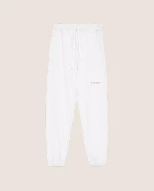 Elegance in Comfort: White Cotton Sweatpants