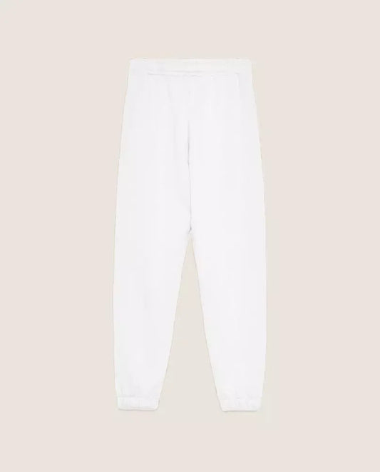 Elegance in Comfort: White Cotton Sweatpants
