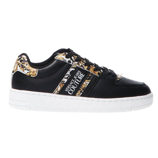 Baroque Print Leather Citywear Sneakers