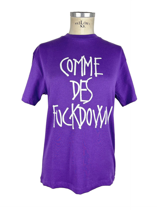 Elevate Your Casual Wear with Purple Cotton Tee