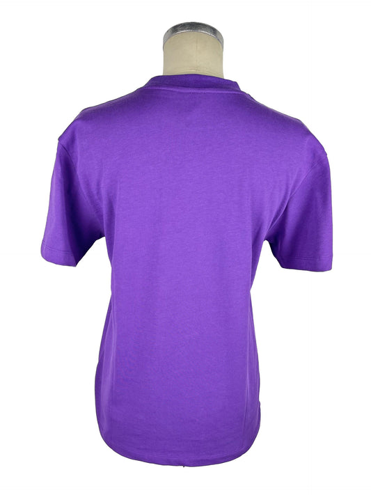 Elevate Your Casual Wear with Purple Cotton Tee