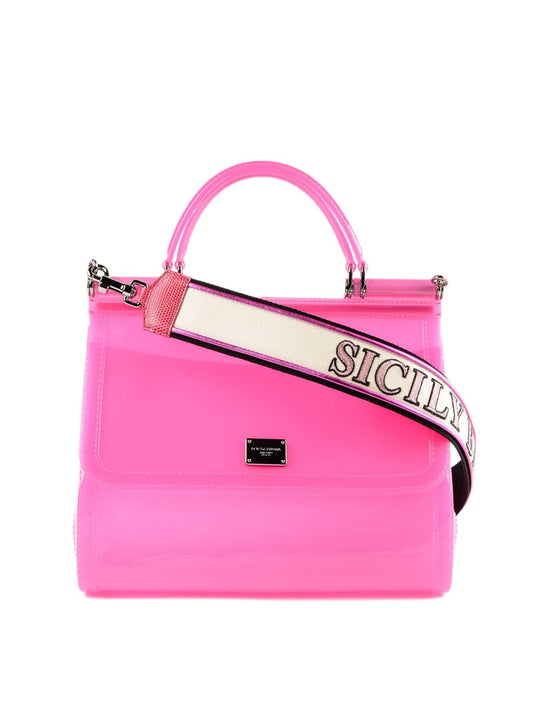 Chic Pink Sicily Shoulder Crossbody Bag