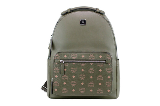 Stark Medium Sea Turtle Visetos Leather Multifunction Bookbag Backpack