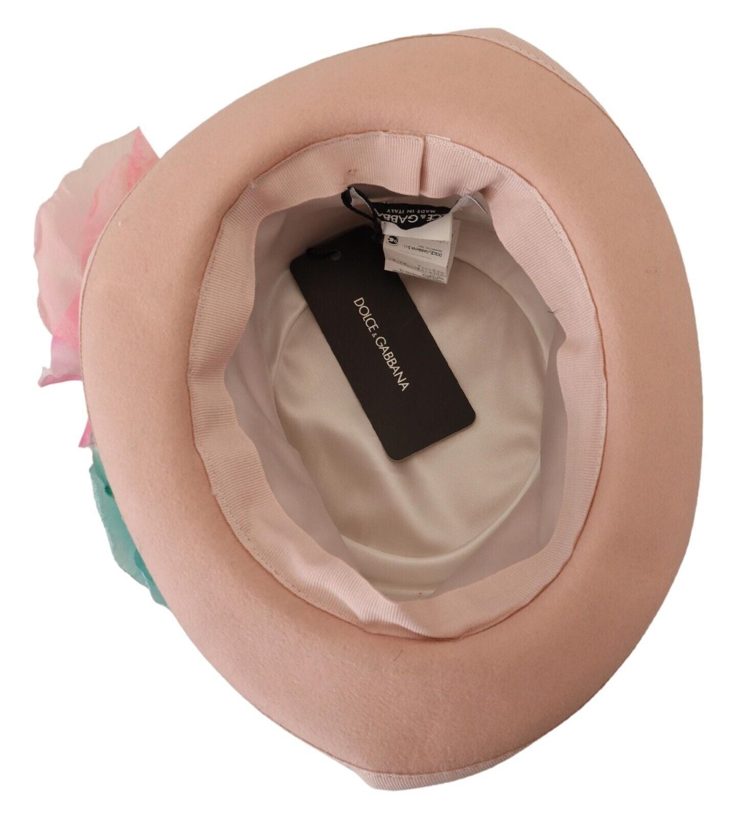 Elegant Pink Fur-Blend Top Hat