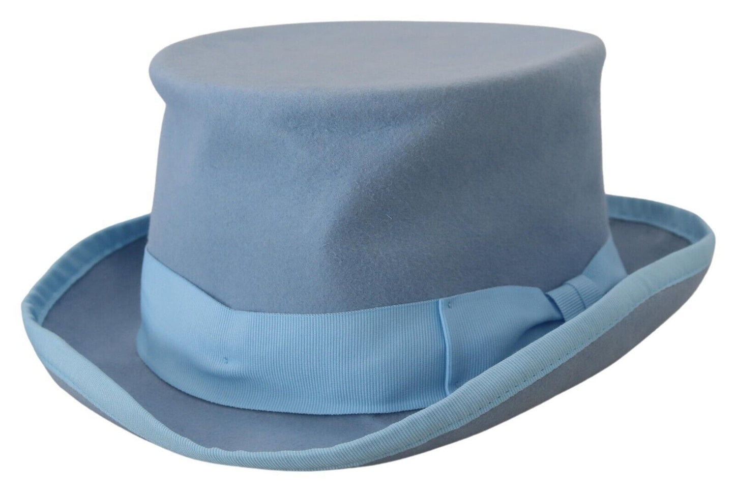Elegant Light Blue Top Hat