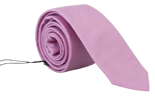 Elegant Silk Men's Tie in Pink
