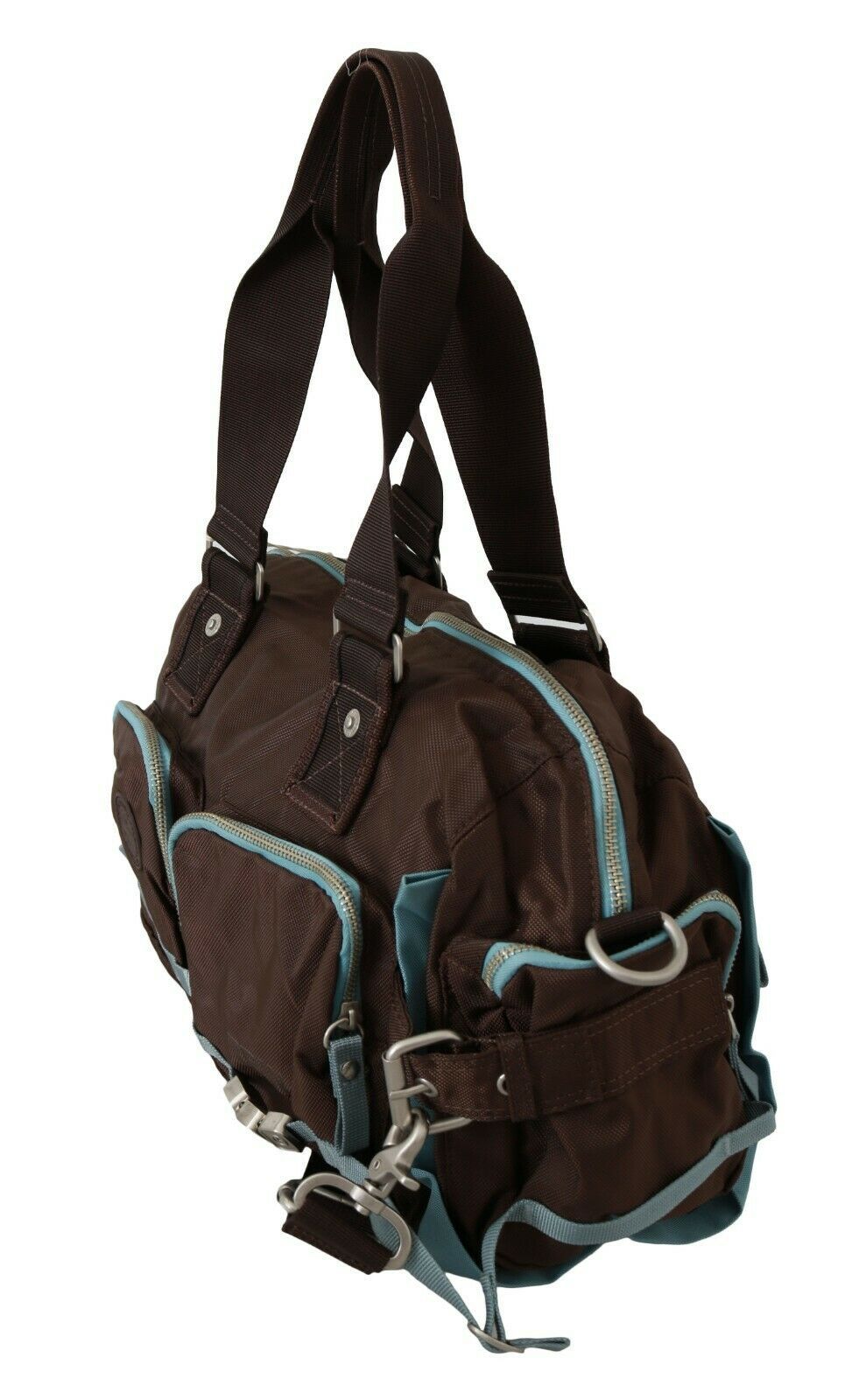 Elegant Duffel Travel Bag in Earthy Brown