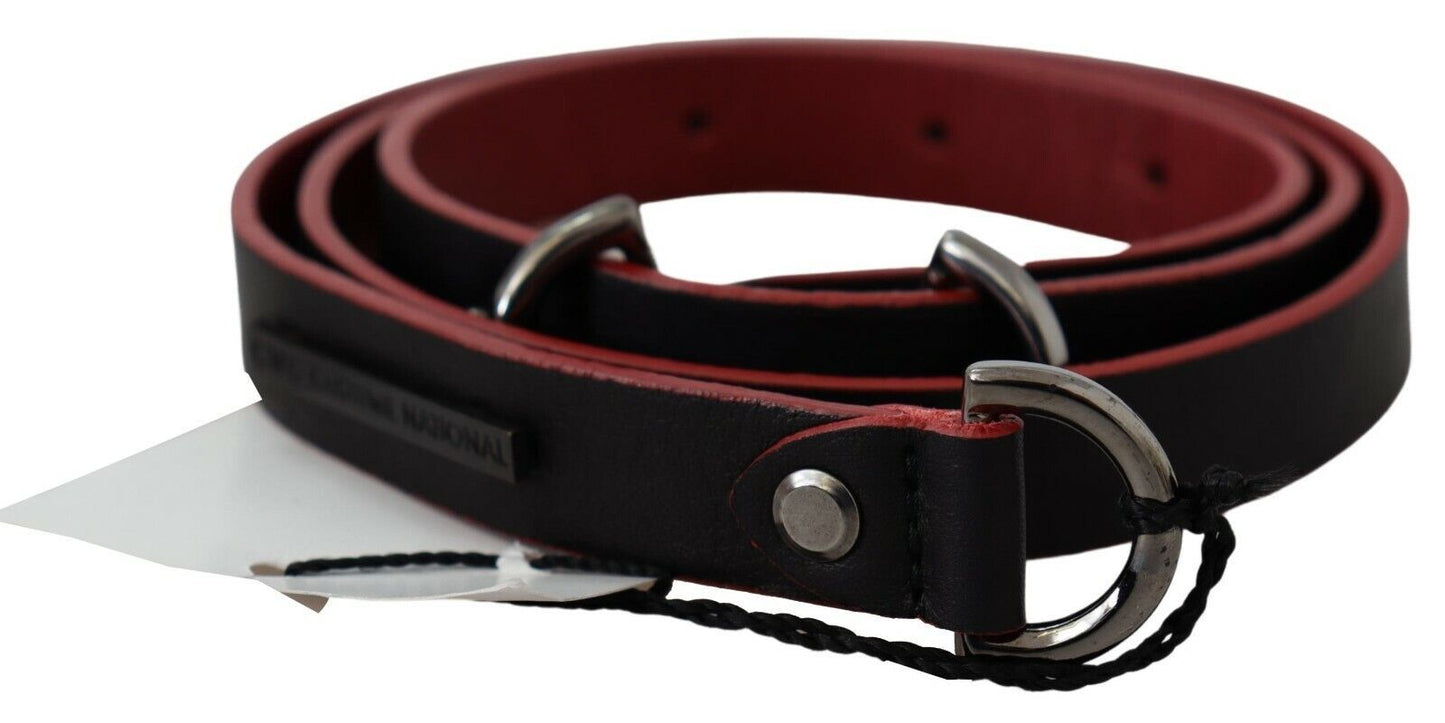Elegant Dual-Tone Leather Belt