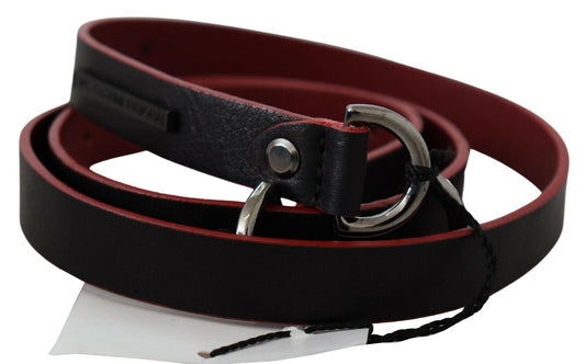 Elegant Dual-Tone Leather Belt