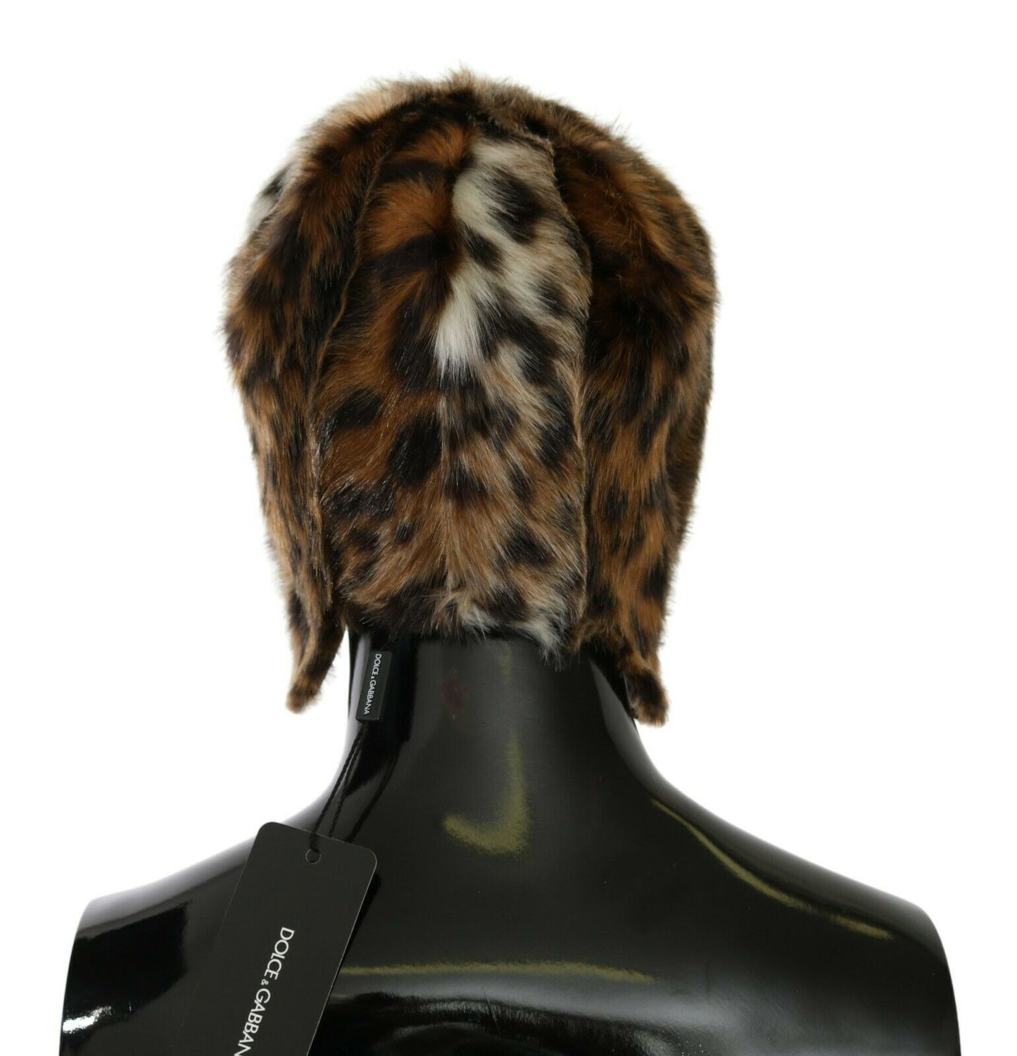 Elegant Leopard Pattern Russian Hat