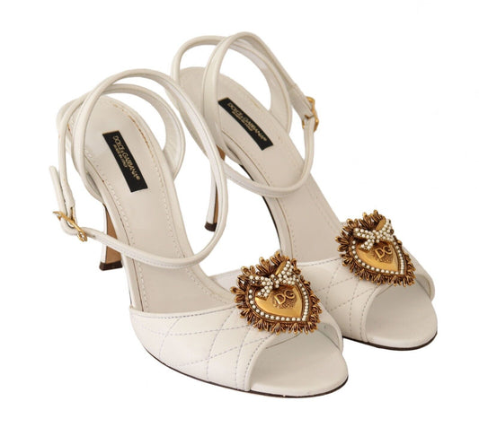 Devotion Crystal-Embellished Heeled Sandals